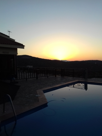 Large villa in Crete, sunset in villa Iliothea, Image 25