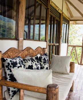 Gorilla Safari Lodge, Balcony, Image 4