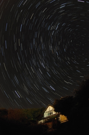 Sandsend Cottages, A starry night over Craigmore, Image 28