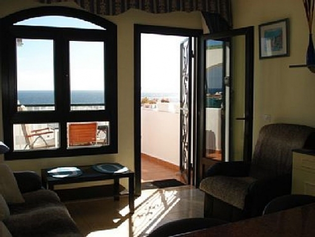 Sea View Apartment , Lounge opening onto Balcony, Image 3
