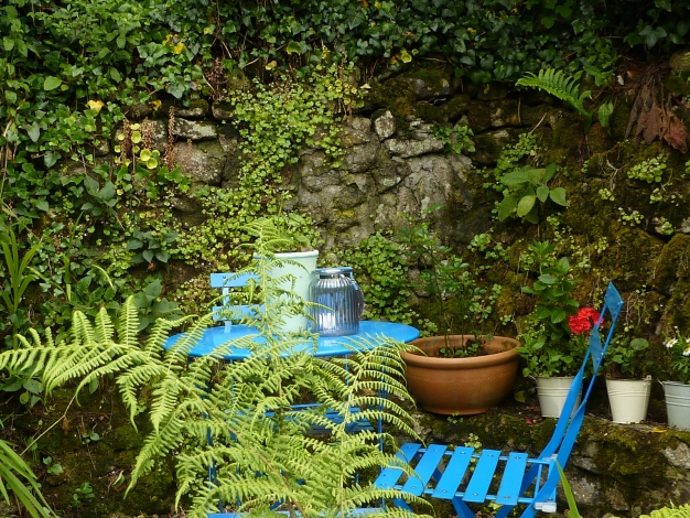 Cosy Rural Retreat, Private garden with small patio area, Image 6