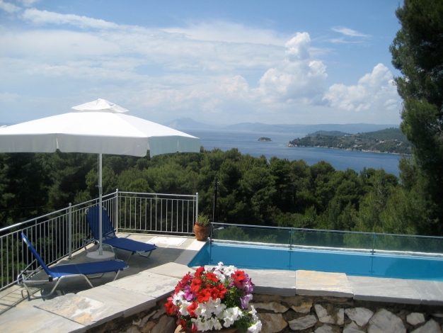 Villa Maestrali, Private Pool and Bay View from Terrace, Image 4