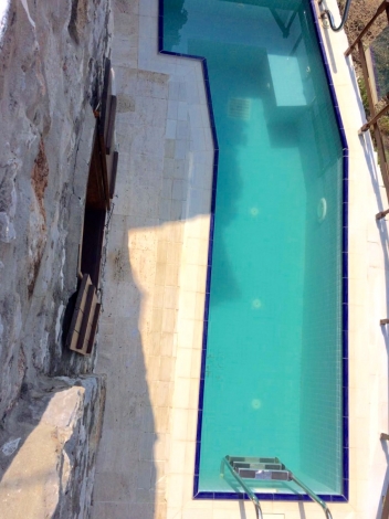 Stone Villa Selimiye, the jacuzzi from above, Image 21