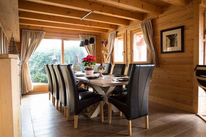 Luxury Chalet, Dining Room, Image 8
