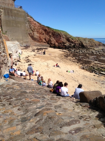 The Old Granary, Beach on east side of Crail Harbour, Image 21